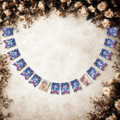 Bannière À Fanions Baby shower d'adoption Starry Sky