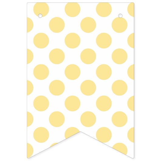 Bannière À Fanions Baby shower jaune d'éléphant (Deuxième drapeau)