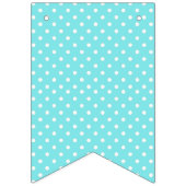 Bannière À Fanions Baby shower Mère Et Bébé Ours Blanc (Deuxième drapeau)