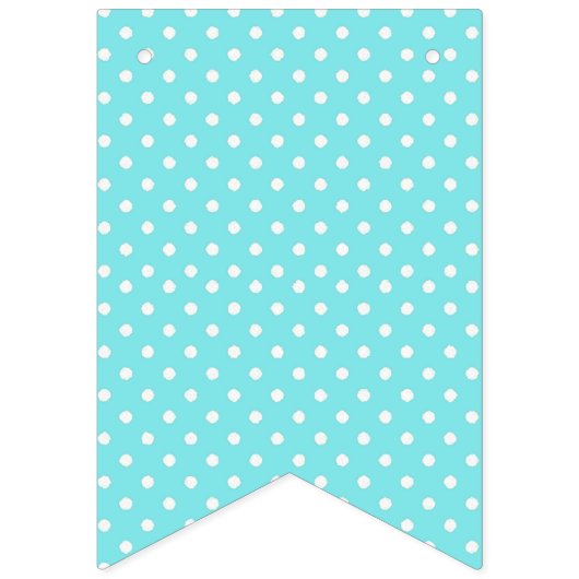 Bannière À Fanions Baby shower Mère Et Bébé Ours Blanc (Deuxième drapeau)