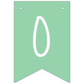 Bannière À Fanions Baby shower Snoopy et Balloons (Deuxième drapeau)