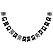 Bannière À Fanions Bad 2 the Bone Checkered 2nd Birthday (Tout)