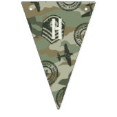 Bannière À Fanions Badges militaires (Deuxième drapeau)