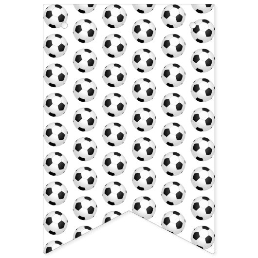 Bannière À Fanions Bal de football (Deuxième drapeau)