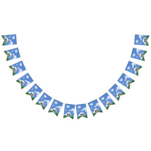 Bannière À Fanions Bal de golf pour 85e anniversaire Bunting Flags (Tout)