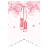 Bannière À Fanions Ballerina Happy Birthday Banner (Premier drapeau)