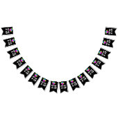 Bannière À Fanions Ballons de fête du 75e anniversaire (Tout)