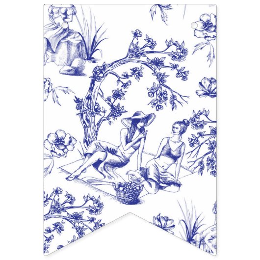 Bannière À Fanions Ballotin Fête des mariées (Premier drapeau)