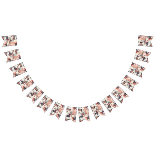 Bannière À Fanions Bandeau publicitaire de London Post (Tout)