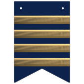 Bannière À Fanions Bandes d'or du capitaine (Premier drapeau)