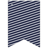 Bannière À Fanions Barrage de Preppy avec la marine (Premier drapeau)