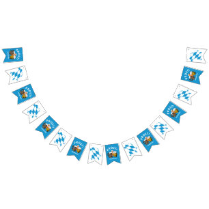 Bannière À Fanions Bavière OKTOBERFEST