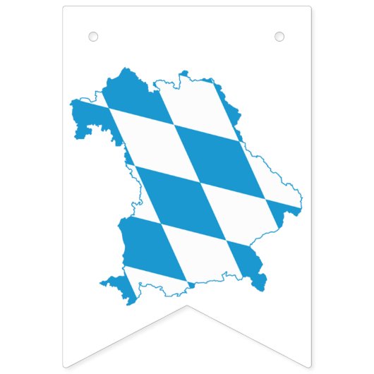 Bannière À Fanions Bavière OKTOBERFEST (Deuxième drapeau)