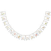 Bannière À Fanions Beatrix Peter le Baby shower du lapin (Tout)