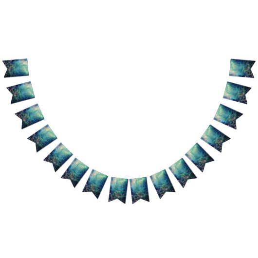 Bannière À Fanions Beautiful Evening Wedding Backdrop (Tout)