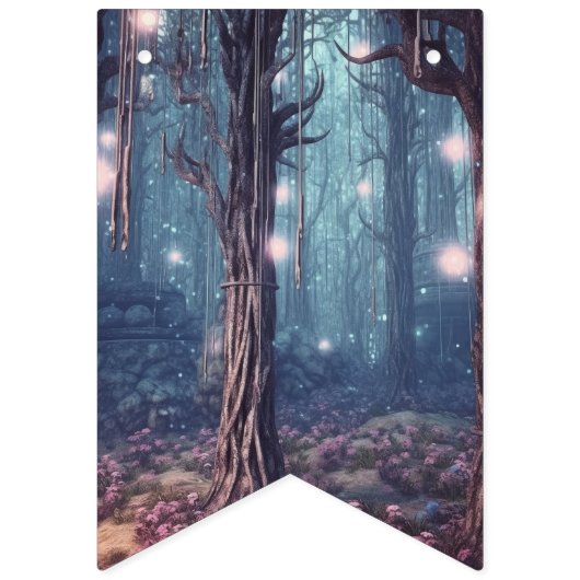 Bannière À Fanions Beautiful Evening Wedding Backdrop (Deuxième drapeau)