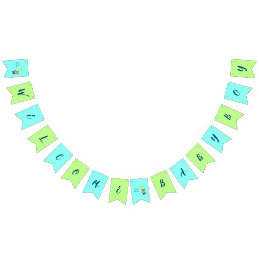 Bannière À Fanions Bébé (Tout)