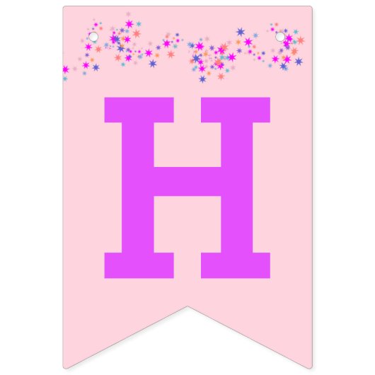 Bannière À Fanions Bébé Dragon HEUREUX ANNIVERSAIRE Ajouter Âge Petit (Deuxième drapeau)