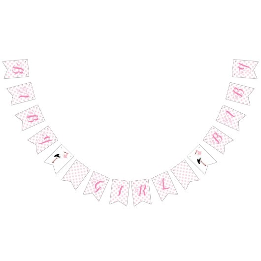 Bannière À Fanions Bébé fille (Tout)