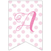 Bannière À Fanions Bébé fille (Deuxième drapeau)