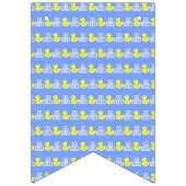 Bannière À Fanions Bébé mignon garçon (Premier drapeau)