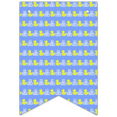 Bannière À Fanions Bébé mignon garçon (Troisième drapeau)