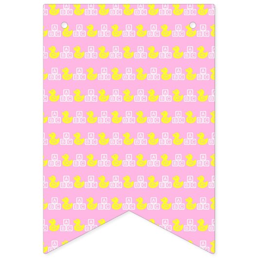 Bannière À Fanions Bébé mignonne fille (Deuxième drapeau)