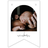 Bannière À Fanions Bébé STELLA Première année Bandeau photo mensuel (Deuxième drapeau)