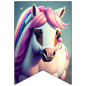 Bannière À Fanions Belle 3D Spirit Pony 2 (Deuxième drapeau)