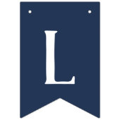 Bannière À Fanions Bénie Notre Fils Bannière, Marine, Aqua (Troisième drapeau)