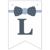 Bannière À Fanions Bénie Notre Petits Hommes Bannière, Marine, Grey (Deuxième drapeau)