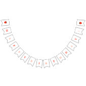 Bannière À Fanions Berry First Strawberry Anniversaire (Tout)