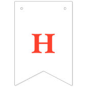 Bannière À Fanions Berry First Strawberry Anniversaire (Deuxième drapeau)