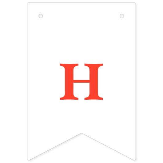 Bannière À Fanions Berry First Strawberry Anniversaire (Deuxième drapeau)