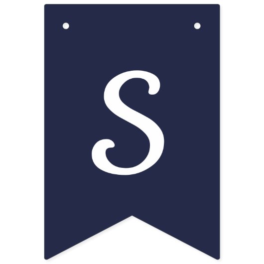 Bannière À Fanions Bientôt Être Mme Nautical Bunting (Deuxième drapeau)