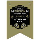 Bannière À Fanions Bienvenue À La Maison De La Prison (Premier drapeau)