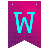 BANNIÈRE À FANIONS BIENVENUE AGENTS BUNING FLAGS (Deuxième drapeau)