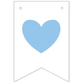 Bannière À Fanions Bienvenue Baby Boy Blue Elephant Douche Sprinkel (Premier drapeau)