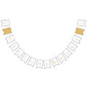 Bannière À Fanions Bienvenue Bébé Woodland Créatures (Tout)