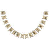 Bannière À Fanions Bienvenue d'amis avec Mason Jars (Tout)