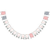 Bannière À Fanions Bienvenue d'hiver bébé (Tout)