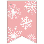 Bannière À Fanions Bienvenue d'hiver bébé (Premier drapeau)