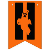 Bannière À Fanions Black Happy Halloween Texte chaume Arrière - plan  (Deuxième drapeau)