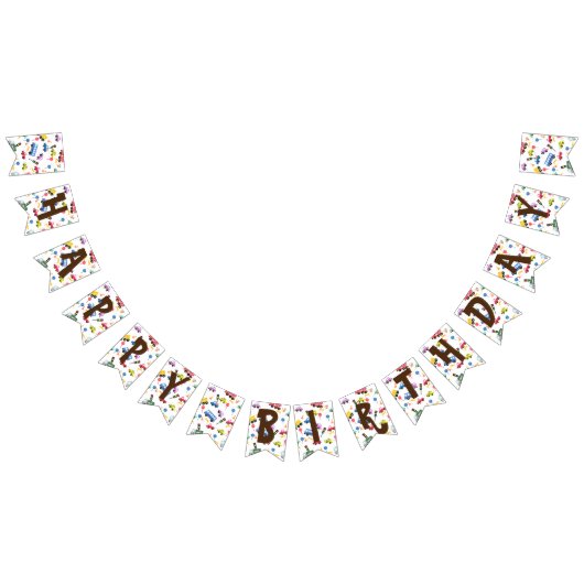 Bannière À Fanions Blanc transport (Tout)