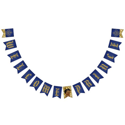 Bannière À Fanions Bleu royal de l'Africain Prince| et parties (Tout)