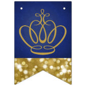 Bannière À Fanions Bleu royal de l'Africain Prince| et parties (Premier drapeau)