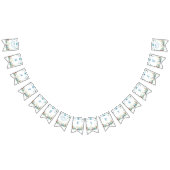 Bannière À Fanions Blue Pastel Butterfly Fairy First Birday - (Tout)