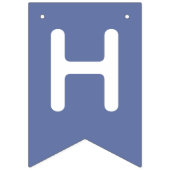 Bannière À Fanions Blueberry 1er Anniversaire (Deuxième drapeau)