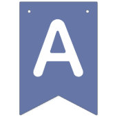 Bannière À Fanions Blueberry 1er Anniversaire (Troisième drapeau)