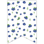 Bannière À Fanions Blueberry 1er anniversaire Berry First Photo (Premier drapeau)